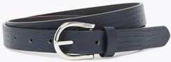 Marks & Spencer Leather Jean Belt - Navy - Extra Small
