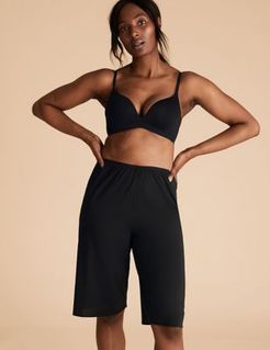 Marks & Spencer Culottes with Cool Comfort&trade; Technology - Black - US 2 (UK 6)
