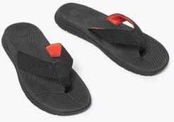 Marks & Spencer Woven Strap Sport Flip Flops - Black - US 7.5 (UK 7)