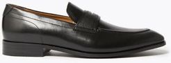 Marks & Spencer Leather Slip-On Loafers - Black - US 6.5 (UK 6)