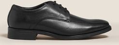 Marks & Spencer Leather Derby Shoes - Black - US 6.5 (UK 6)