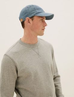 Marks & Spencer Denim Baseball Cap - Chambray - One Size