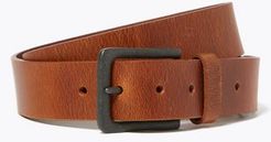 Marks & Spencer Leather Casual Buckle Belt - Tan - 30in-32in waist