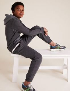 Cotton Joggers (6-14 Yrs) - Grey - 6-7 Years