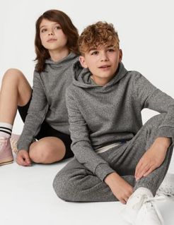 Cotton Hooded Sweatshirt (6-16 Yrs) - Charcoal - 6-7 Years