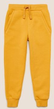 Cotton Draw Cord Joggers (3 Mths-7 Yrs) - Russian Gold - 2-3 Years