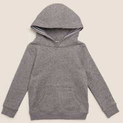 Cotton Pullover Hoodies (3 Mths - 7 Yrs) - Charcoal - 2-3 Years