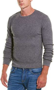 Kier + J Wool & Cashmere-Blend Crewneck Sweater