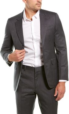 Brioni 2pc Wool Suit with Flat Pant