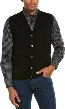 Scott Barber Merino Wool V-Neck Vest