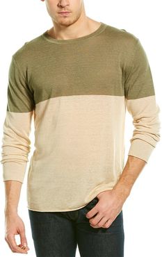 Onia Kevin Linen-Blend Crewneck Sweater