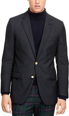 Brooks Brothers Fitzgerald Fit Two-Button Classic 1818 Wool Blazer