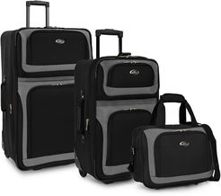 U.S. Traveler New Yorker 3pc Rolling Luggage Set