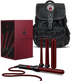 Cherry Professional 4 in 1 Curling Iron Set