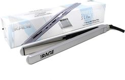 Hair Rage Silver Slim Edition 1" Solid Titanium Flat Iron