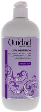 Ouidad 16oz Curl Immersion No-Lather Coconut Cream