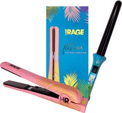 Hair Rage 1.25in Flat Iron and 1in Curling Iron