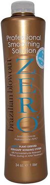 Brazilian Blowout Unisex 34oz Brazilian Blowout Zero Professional Smoothing Solution