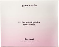 grace & stella 6pc Anti-Wrinkle + Energizing Face Masks