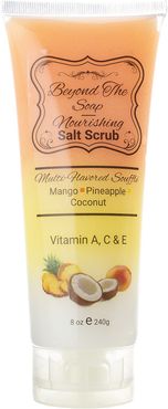 Beyond The Soap 8oz Mango Coconut Nourishing Rainbow Sorbet Salt Scrub