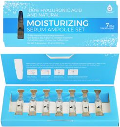 Pursonic 7pc Hyaluronic Acid & Natural Moisturizing Serum Set