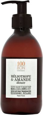 100 Bon 10oz Heliotrope Amandedouce Liquid Soap