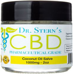Dr. Stern's Cbd 2oz Pharmaceutical Grade CBD Coconut Oil Salve