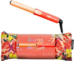 Glister Grapefruit Mini Curls Travel Clip Curler with Designer Bag