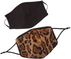 Adrienne Landau 2pc Face Warmer & Cloth Face Mask Set