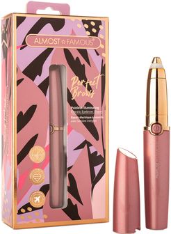 Almost Famous Pink Perfect Brows Eyebrow Trimmer with LED Tip