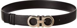 Salvatore Ferragamo Gancini Reversible & Adjustable Leather Belt