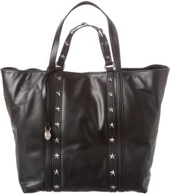 RED Valentino Sky Combat Leather Tote