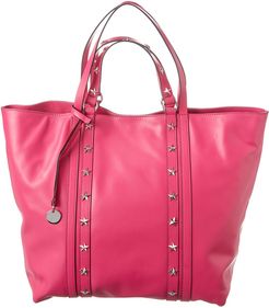 RED Valentino Sky Combat Leather Tote