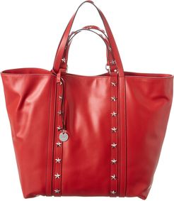 RED Valentino Sky Combat Leather Tote