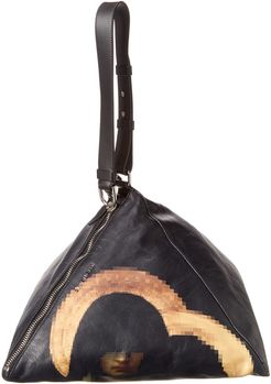 Givenchy Triangle Madonna Large Leather Shoulder Bag