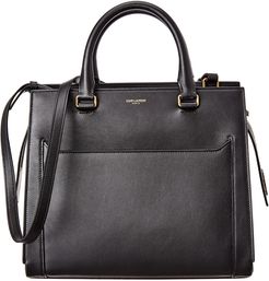 Saint Laurent Medium East Side Leather Tote