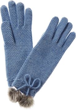 Phenix Honeycomb Cashmere Gloves