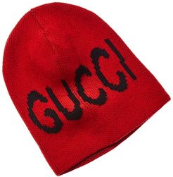 Gucci Bat Wool & Alpaca-Blend Beanie
