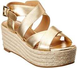 Joie Gaelyn Leather Wedge Sandal