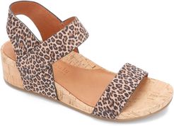 Gentle Souls by Kenneth Cole Gisele Two Band Suede Wedge Sandal