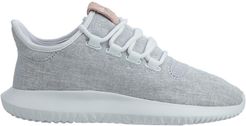 adidas Tubular Shadow White Melange Knit Canvas Sneaker