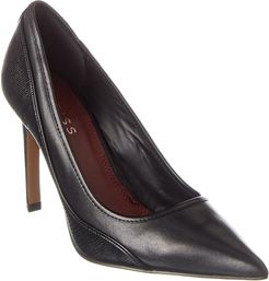 Reiss Maddy Leather Pump