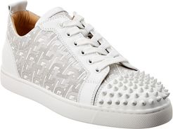 Christian Louboutin Louis Junior Spikes Leather Sneaker