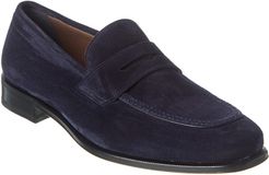 Salvatore Ferragamo Penny Suede Loafer