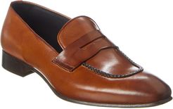 Alfonsi Milano Leather Penny Loafer