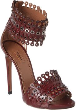 Alaia Leather Sandal