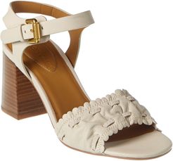 See by Chloe Gathered Detail Leather Sandal