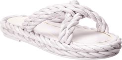 Valentino The Rope Leather Sandal