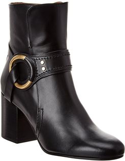 Chloe Demi Buckle Leather Boot