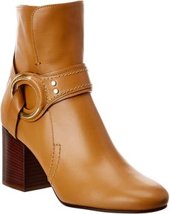 Chloe Demi Buckle Leather Boot